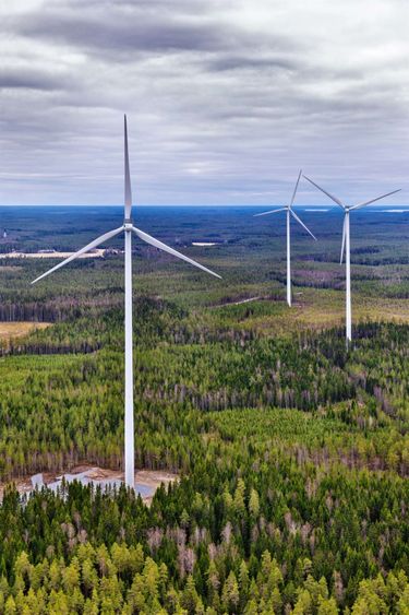 Jouttikallio tuulepark, 21 MW, Soome (foto: Jann Lipka)