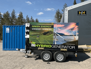 New kinds of generators decarbonize construction activities