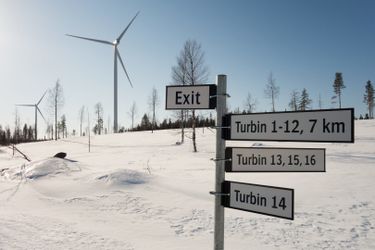 Maevaara tuulepark, 105 MW, Rootsi (foto: Ulrich Mertens)