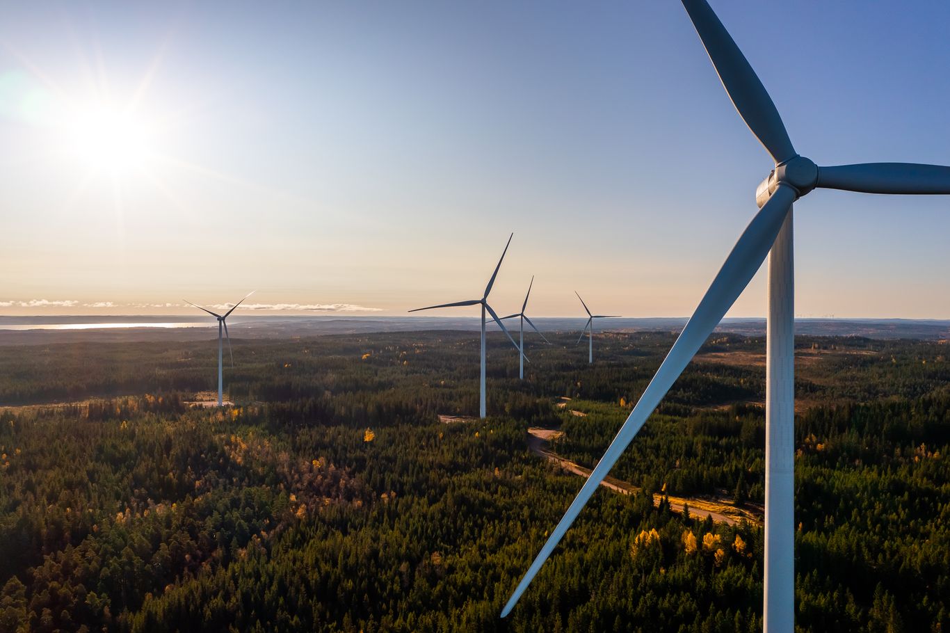Hornamossen wind farm, Sweden