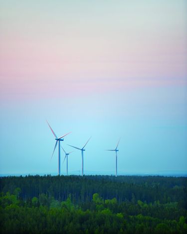 Brahehus wind farm, 9,2 MW, Sweden (photo: OX2)